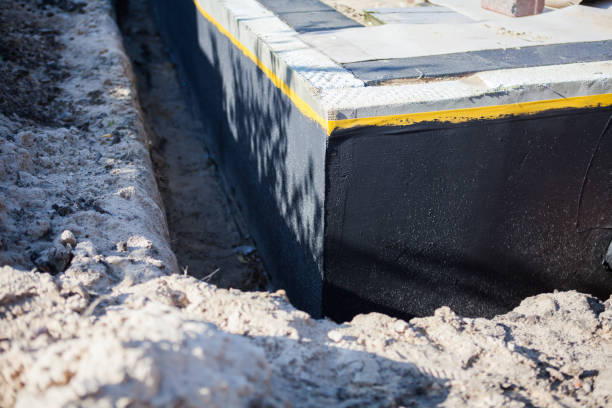 SJ Waterproofing Pros completing home waterproofing near Roseville, OH